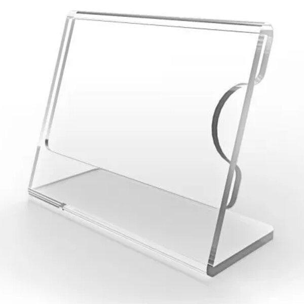 DISPLAY DE ACRÍLICO PARA PREÇO - 4x6CM
