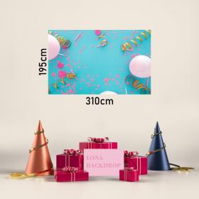 LONA PARA BACKDROP - 195x310cm Lona Frontlight Fosca 280g 195x310cm Colorido Frente (4x0)   