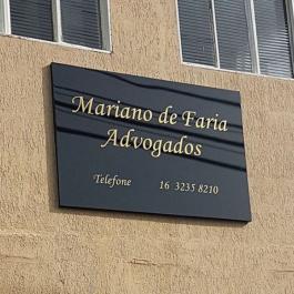 PLACA DE ACM ADESIVADA