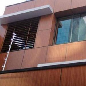 REVESTIMENTO ACM - TEXTURA MADEIRA ACM POLYESTER 3MM     Estrutura Metálica